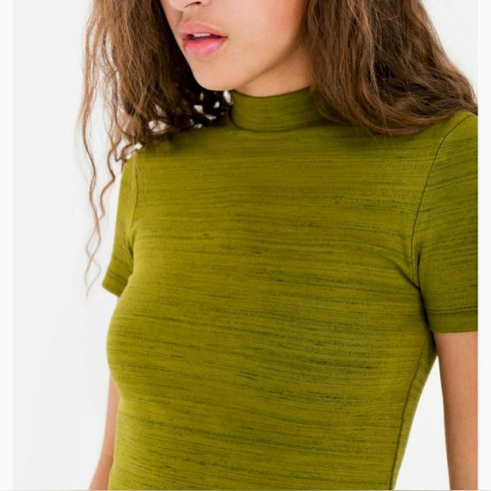 American Apparel mock neck top